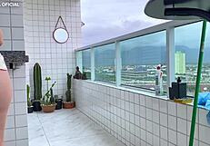 Voyeur Watches Neighbor In Shorts