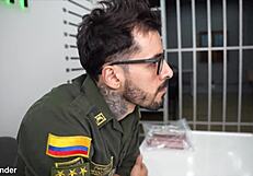 Yo, I’m teaching this inmate with a rough anal gape on her tight hole!