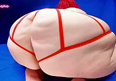 Shaking And Spreading All That Fat Loose Booty Mama Wants To Pussy Fart On Your Dick