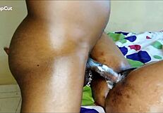 Her passion for black cock makes me cum hard in homemade pussylick