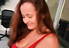 Why did the redhead stepsister choose the skinny blonde over the yacht?