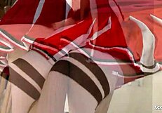 Blue eyes beauty vivian taylor talks to older guy for fucking