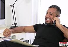 Petite Jayden Black endures rough slamming sex