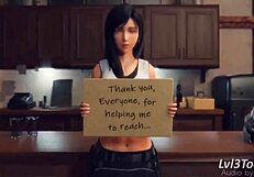 Wow! Tifa Lockhart from Final Fantasy VII Gets Creampied by Lvl3toaster