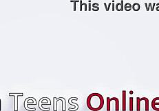 British Student Delivers Curvy Footjob in Cosplay Outfit