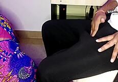 i promised raise to maid and licked her hairy pussy close up