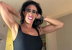 my naughty stepmom candice gave quick bj