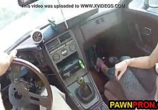 She pawns her car and pussy for fun.