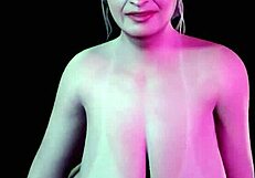 striptease with a hot cougar dancing