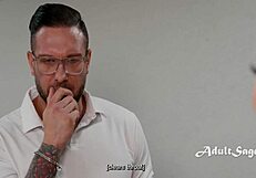 Asian Teen 18+ Caught Masturbating In Classroom By Quinton James And Kimmy Kimm