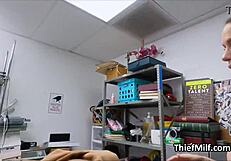 Pocket Pussy Stealing Mature Fucked Hard!