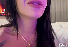 Trying On Panties In The Dressing Room, I Couldn't Resist Masturbating And Filmed It For My Boyfriend.