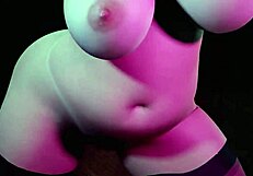 striptease with a hot cougar dancing