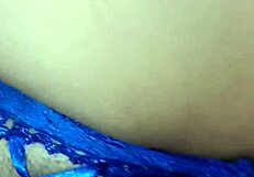 Colombian babe pulls panties aside and fucks ass hard