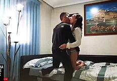 Amateur Couple Follada En Casa Durante Cuarentena