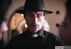 Lesbian Couple Dominate Priest