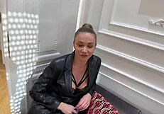 Venera maxima gives sloppy pov blowjob in casting!