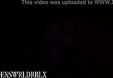 Taming my snowbunny friend with monster cock