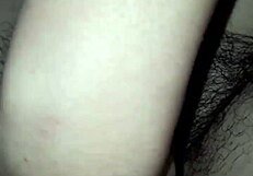 Enjoying A Hairy, Wet Pussy During Intimate Masturbation