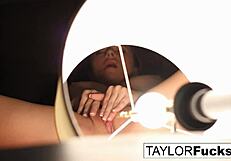 Taylor vixen in hotel room.