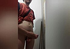 Touching Myself Completely Naked In Bathroom I Came!