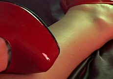 Babe With Huge Fake Tits In POV Casting Interview Dirty Talk