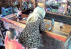 caught my slut wife sneaking around with my best friend on cctv footage