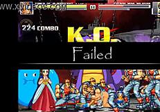 Hentai Mugen Mina Majikina in intense gangbang action