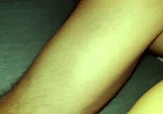 Wife shared at home in amateur cuckold threesome