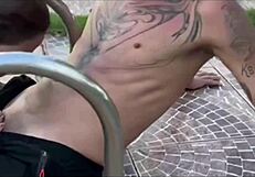 ana miller and ktal fuck in the pool