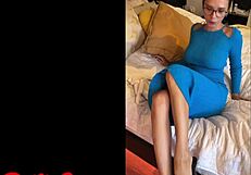 无辜拉丁骚货展示剃毛阴道和屁眼