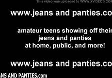 Wife Struggles to Fit in Skinny Jeans