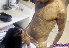 Skinny Girl Loves Young Big-Dicked Guy Making Her Slut With Anal