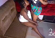 Watch Zainab and Blacka kiss passionately!