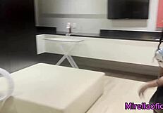 Skinny Girl Loves Young Big-Dicked Guy Making Her Slut With Anal