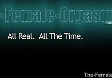 Swedish milf bates solo to quivering wet pussy orgasm. Her shaved lips tremble with every touch.