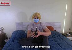 invocación goes wrong with hot succubus craving wild sex in costume hell