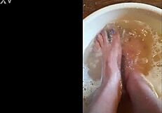 Water Day Turns Wild with Foot Fetish Fun!
