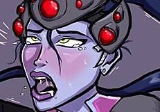 Midget Occupies Tall French Lady In Swedish Scandinavian Game