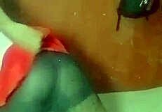 Sexyjayla254 Strips and Fingers Gaping Asshole Up Close