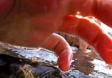 Bbw with hairy bush and big ass struts nude in public!