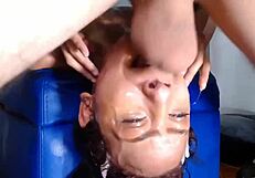 Sloppy Hardcore Deepthroat Facial Fuck -Destroyed Latina