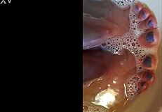 Fat BBW MILF dominates with foot fetish today