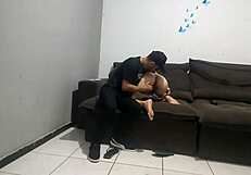 i'm shocked, esposa does everything the cop wants to save her husband from arrest