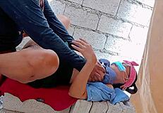 Pinay teen student gets hard fucked by construction workers!