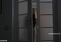 wetting her self and everything else