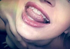 gloryholesecrets - older cougar babe enjoys the gloryhole experience