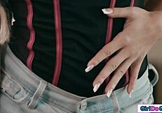 Stepmommy melts as stepdaughter opens wide for a bold Asian lick