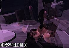 Kitty's Slutty Pussy Stretched by Big Black Cock. Can She Handle It?