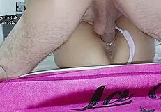 Hot pussy squirts creamy spray